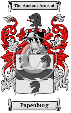 Papenburg Family Crest/Coat of Arms