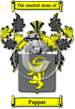 Pappas Family Crest Download (JPG) Legacy Series - 600 DPI