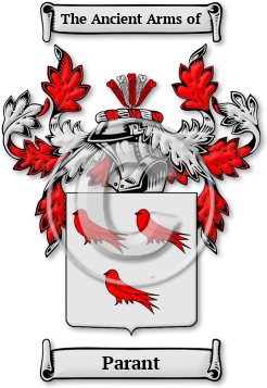 Parant Family Crest Download (JPG) Legacy Series - 600 DPI
