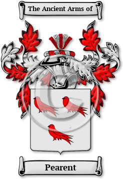 Pearent Family Crest Download (JPG) Legacy Series - 600 DPI