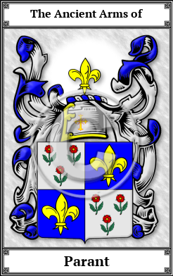 Parant Family Crest Download (JPG)  Book Plated - 150 DPI