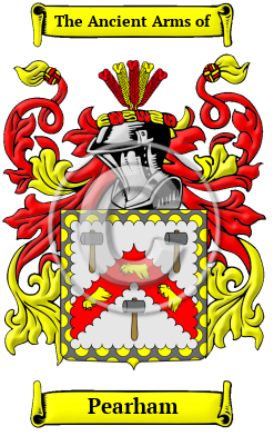 Pearham Family Crest/Coat of Arms