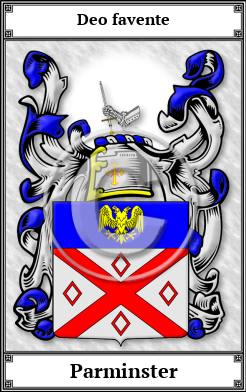 Parminster Family Crest Download (JPG)  Book Plated - 150 DPI