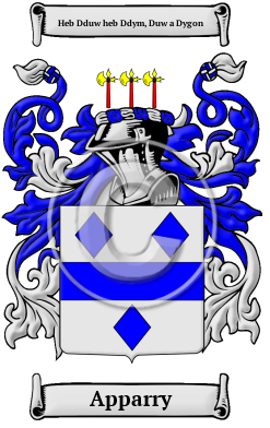 Apparry Family Crest/Coat of Arms