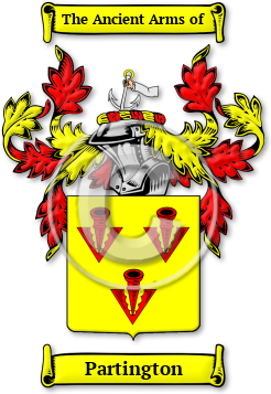 Partington Family Crest Download (JPG) Legacy Series - 600 DPI