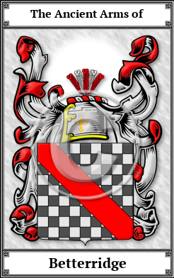 Betterridge Family Crest Download (JPG)  Book Plated - 150 DPI