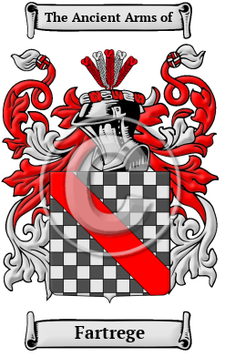 Fartrege Family Crest/Coat of Arms