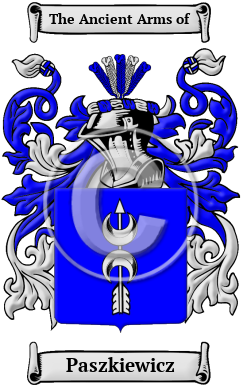 Paszkiewicz Family Crest/Coat of Arms