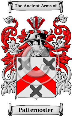 Patternoster Family Crest/Coat of Arms