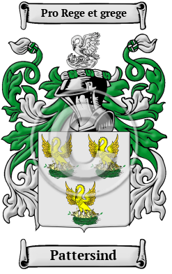 Pattersind Family Crest/Coat of Arms