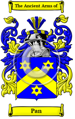 Pan Family Crest/Coat of Arms