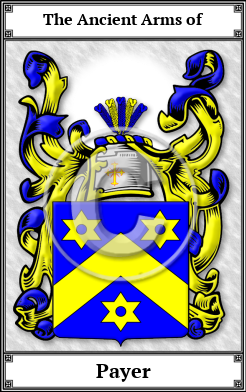 Payer Family Crest Download (JPG)  Book Plated - 150 DPI