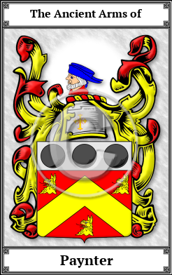 Paynter Family Crest Download (JPG)  Book Plated - 150 DPI