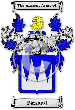Persaud Family Crest Download (JPG) Legacy Series - 600 DPI