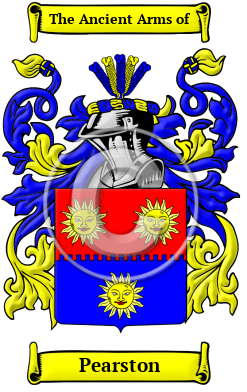 Pearston Family Crest/Coat of Arms