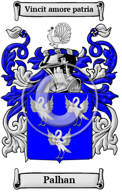 Palhan Family Crest/Coat of Arms