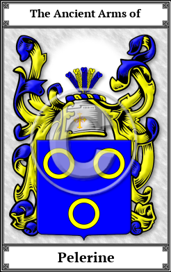 Pelerine Family Crest Download (JPG)  Book Plated - 150 DPI