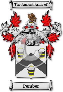 Pember Family Crest Download (JPG) Legacy Series - 300 DPI