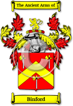 Binford Family Crest Download (jpg) Legacy Series - 150 DPI