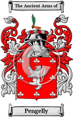 Pengelly Family Crest/Coat of Arms