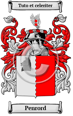 Penrord Family Crest/Coat of Arms