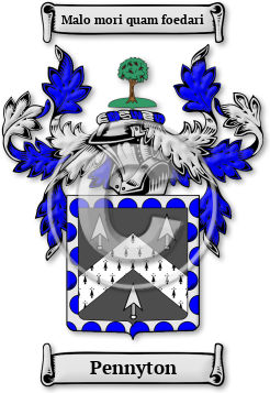 Pennyton Family Crest Download (JPG) Legacy Series - 300 DPI
