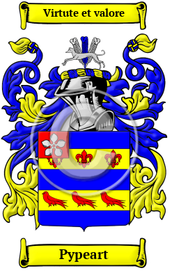 Pypeart Family Crest/Coat of Arms
