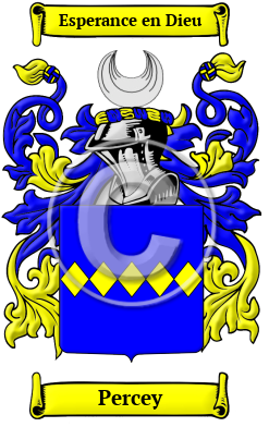 Percey Family Crest/Coat of Arms