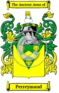 Perreymand Family Crest/Coat of Arms