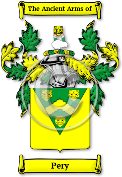 Pery Family Crest Download (JPG) Legacy Series - 600 DPI
