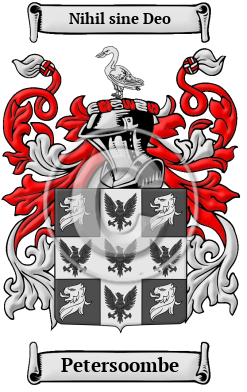 Petersoombe Family Crest/Coat of Arms