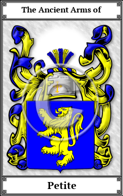 Petite Family Crest Download (JPG)  Book Plated - 150 DPI
