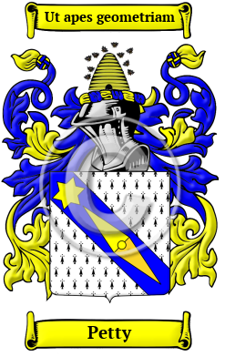 Petty Family Crest/Coat of Arms
