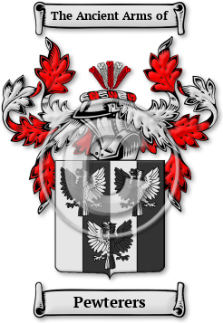 Pewterers Family Crest Download (jpg) Legacy Series - 150 DPI