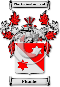 Plumbe Family Crest Download (jpg) Legacy Series - 150 DPI