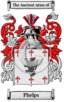 Phelps Family Crest/Coat of Arms