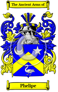 Phelipe Family Crest/Coat of Arms