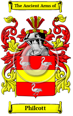 Philcott Family Crest/Coat of Arms