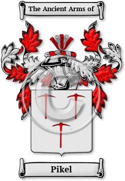 Pikel Family Crest Download (JPG) Legacy Series - 300 DPI