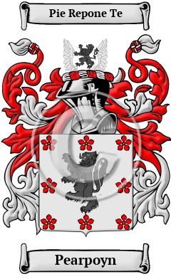 Pearpoyn Family Crest/Coat of Arms