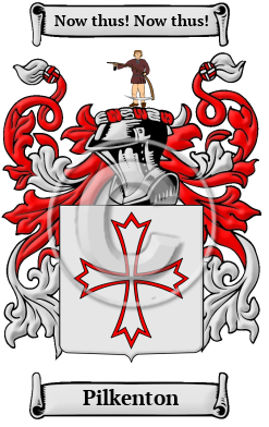 Pilkenton Family Crest/Coat of Arms