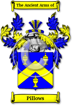 Pillows Family Crest Download (JPG) Legacy Series - 600 DPI