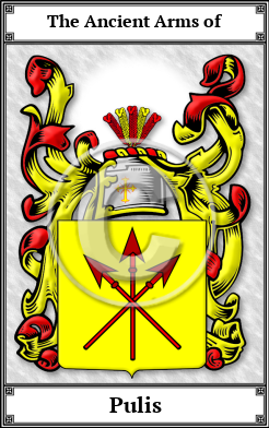 Pulis Family Crest Download (JPG)  Book Plated - 150 DPI