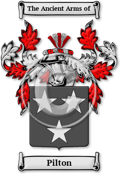 Pilton Family Crest Download (jpg) Legacy Series - 150 DPI