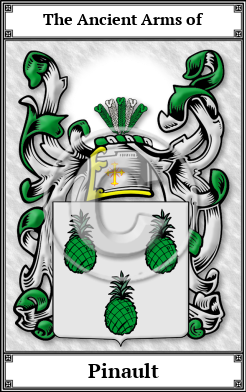 Pinault Family Crest Download (JPG)  Book Plated - 150 DPI
