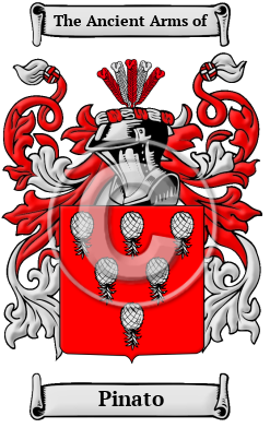 Pinato Family Crest/Coat of Arms