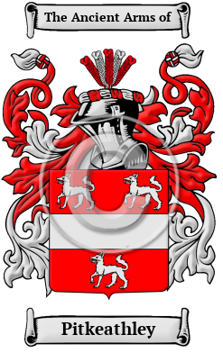 Pitkeathley Family Crest/Coat of Arms