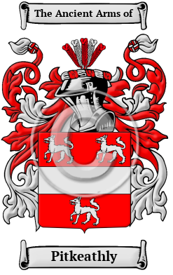 Pitkeathly Family Crest/Coat of Arms