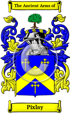 Pixlay Family Crest/Coat of Arms