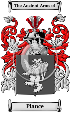 Plance Family Crest Download (JPG) Heritage Series - 600 DPI